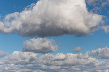 Image showing Clouds and sky background