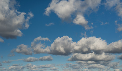 Image showing Clouds and sky background