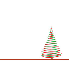 Image showing Christmas tree