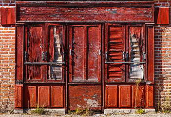 Image showing Vintage storefront in Saint-Vi?tre