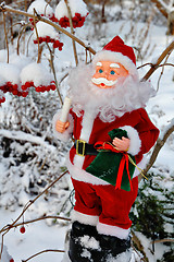 Image showing Santa Claus toy