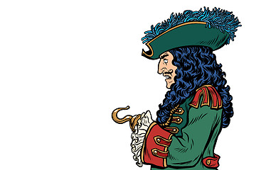 Image showing pirate with hook hand