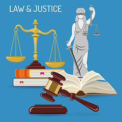 Image showing Law and Justice Concept