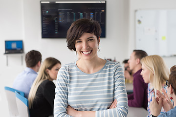 Image showing Portrait of successful Businesswoman