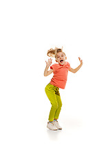 Image showing The kids dance school, ballet, hiphop, street, funky and modern dancers