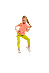 Image showing The kids dance school, ballet, hiphop, street, funky and modern dancers