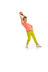 Image showing The kids dance school, ballet, hiphop, street, funky and modern dancers