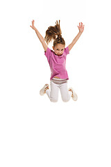 Image showing The kids dance school, ballet, hiphop, street, funky and modern dancers