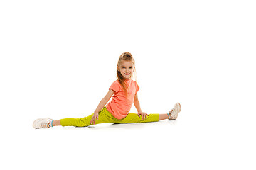 Image showing The kids dance school, ballet, hiphop, street, funky and modern dancers