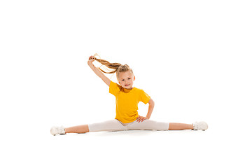 Image showing The kids dance school, ballet, hiphop, street, funky and modern dancers