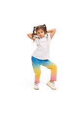 Image showing The kids dance school, ballet, hiphop, street, funky and modern dancers