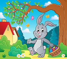 Image showing Easter rabbit thematics 6