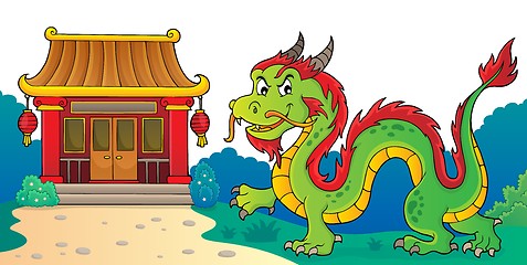 Image showing Chinese dragon theme image 3