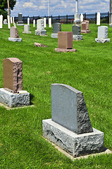 Image showing Old cemetery