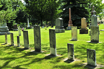 Image showing Old cemetery