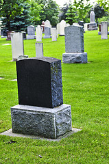 Image showing Old cemetery