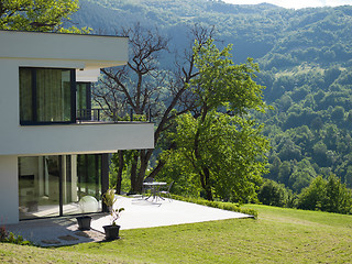 Image showing Exterior of  luxury Villa