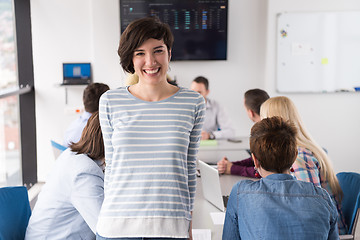 Image showing Portrait of successful Businesswoman