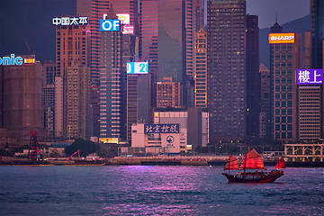 Image showing Hong Kong skyline. Hong Kong, China