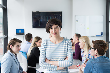 Image showing Portrait of successful Businesswoman