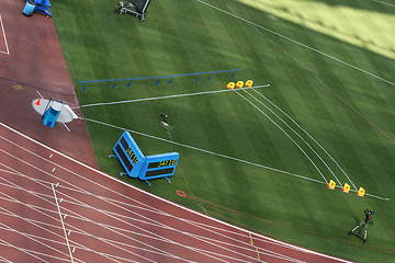 Image showing shot put field 