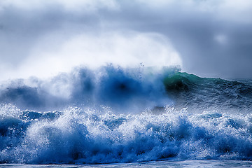 Image showing impressive storm on Pacific coast