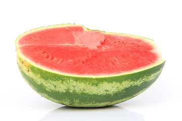 Image showing half watermelom isolated