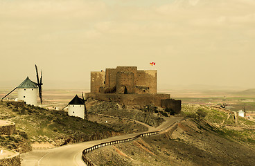 Image showing Castillo de Consuegra, Toledo, Spain