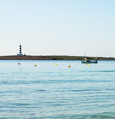 Image showing Faro de Isla del Aire,  Menorca, Balearic Islands