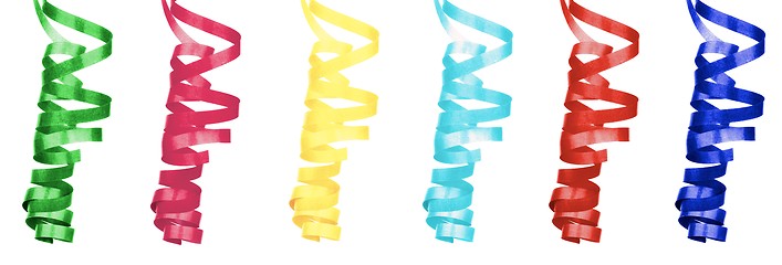 Image showing Collection of Party Streamers