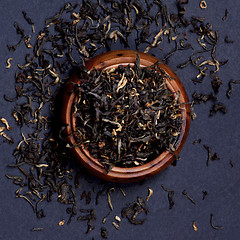 Image showing Assam Tea Leafs