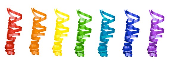 Image showing Collection of Party Streamers