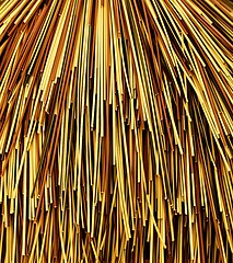Image showing Colorful Bamboo Cane Background