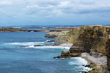 Image showing Peniche Coastline, Portugal