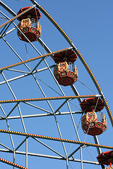 Image showing detail  spinning wheel