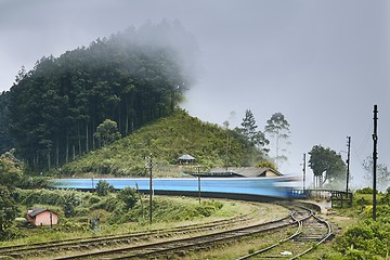 Image showing Railroad station in Sri Lanka