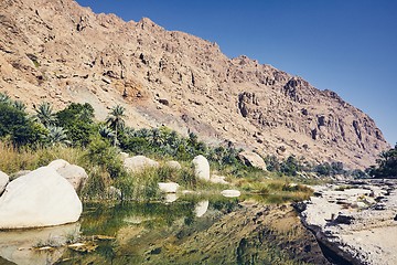 Image showing Landscape of Oman