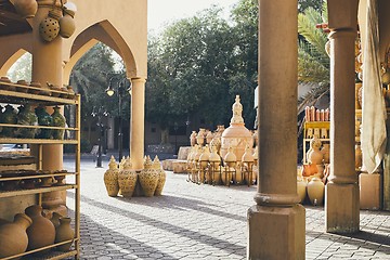 Image showing Traditional pottery in Oman