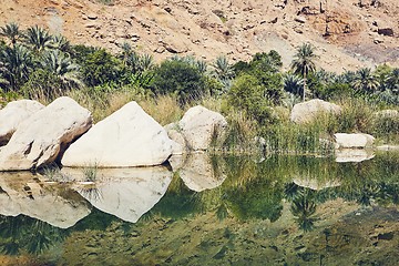 Image showing Landscape of Oman