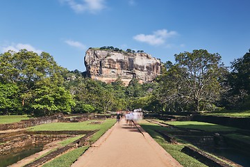 Image showing Sigiriya rock in Sri Lanka