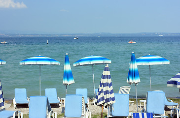 Image showing Summertime in Sirmione