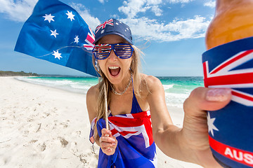 Image showing The way Australians celebrate