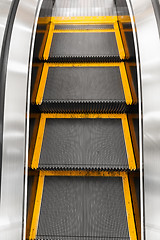 Image showing close up of escalator