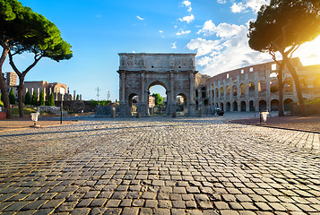 Image showing Arch in Rome