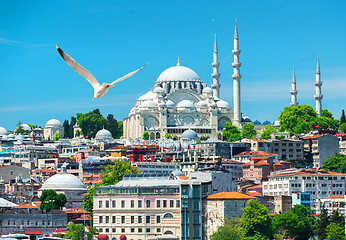 Image showing Suleymaniye Mosque in Turkey