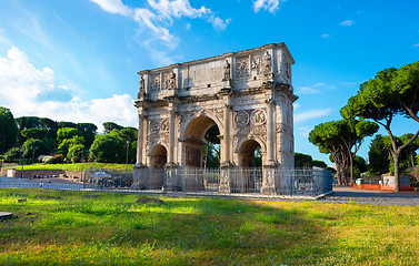 Image showing Arch of Constantine