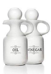 Image showing Oil and vinegar