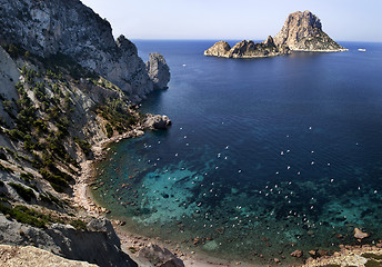 Image showing The island of Es Vedrà           