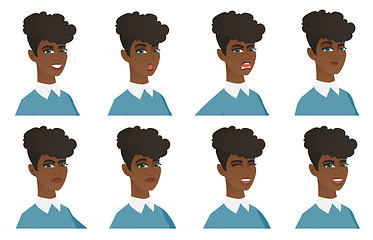 Image showing Vector set of cleaner characters.