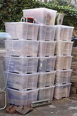 Image showing Plastic Boxes